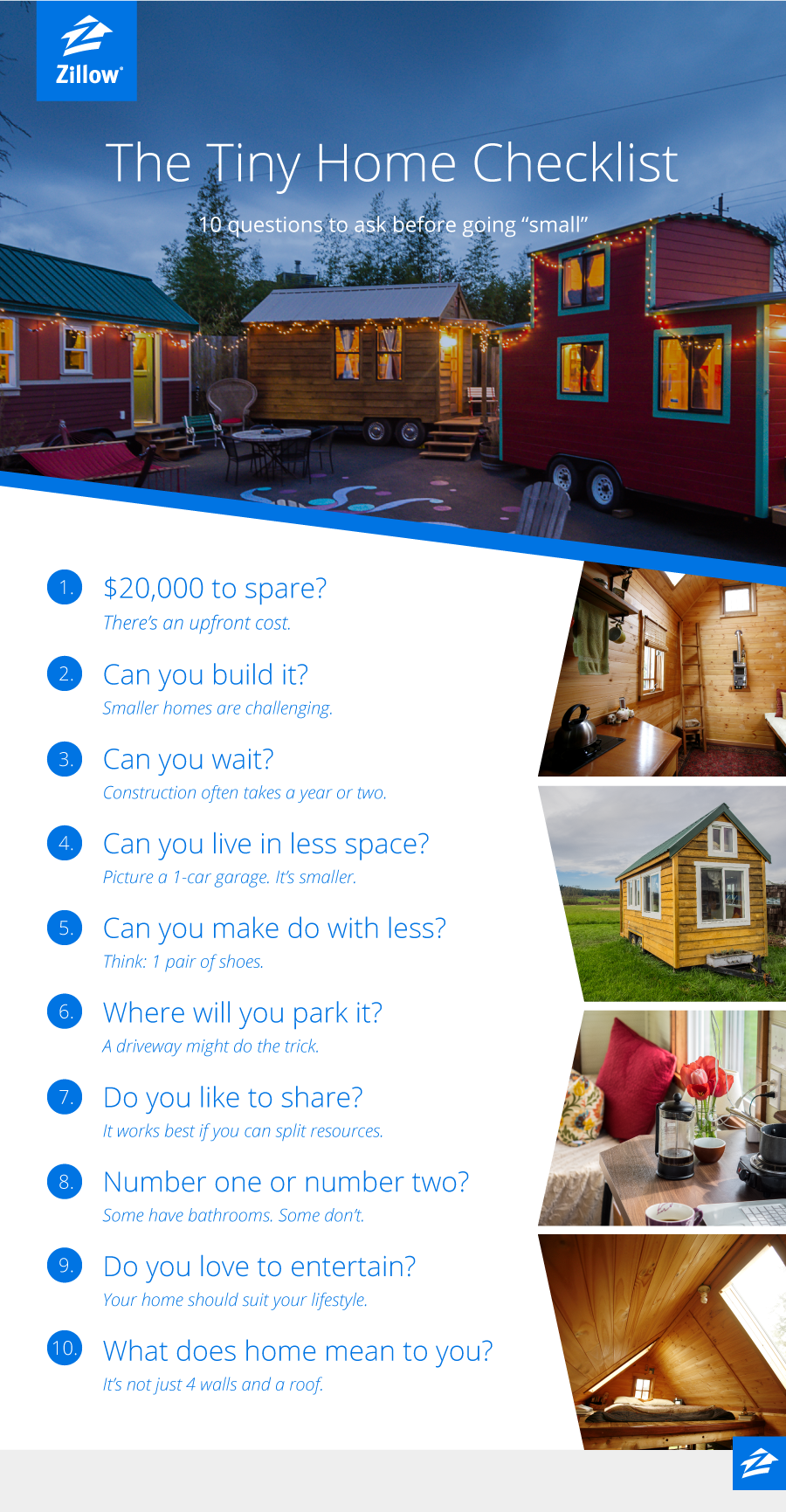 The Tiny Home Checklist